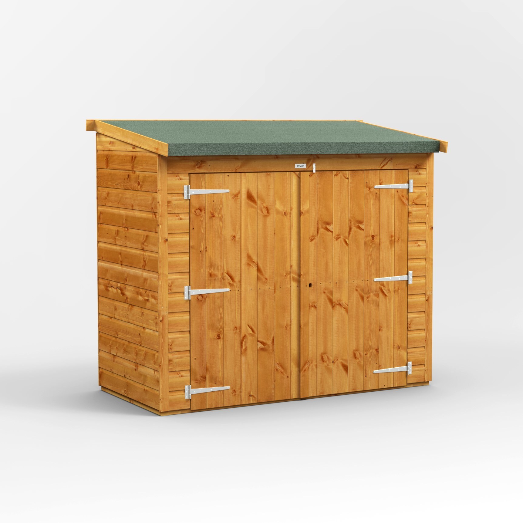 6X3 Pent Low Bike Shed 1 Low Side