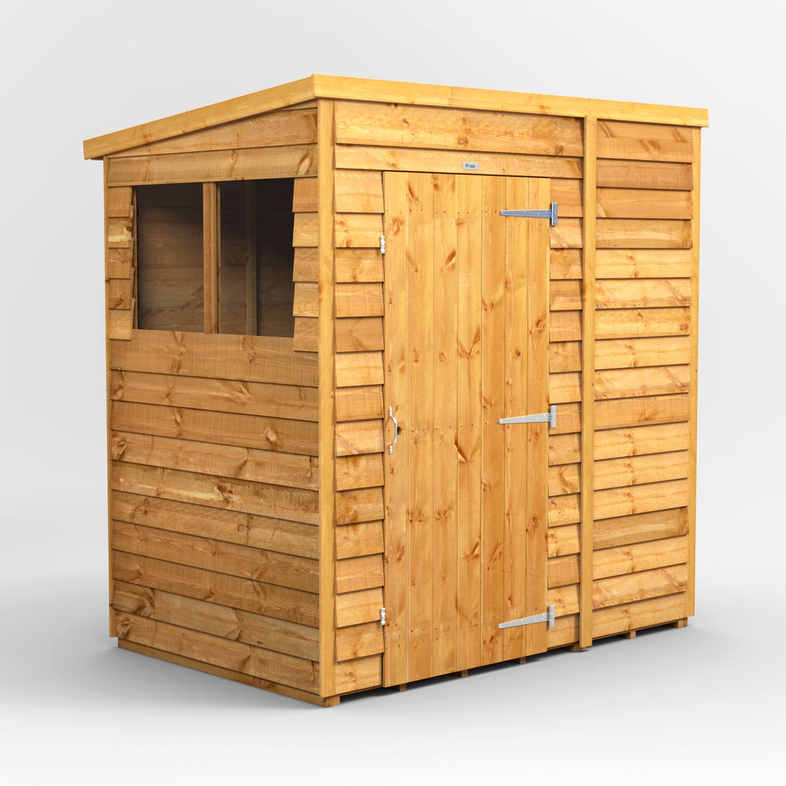 6X4 Pent Overlap Shed (64POP)