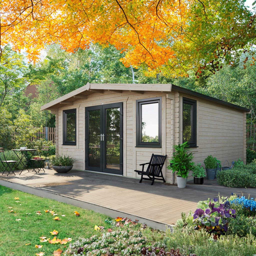 18X16 44mm Chalet Log Cabin