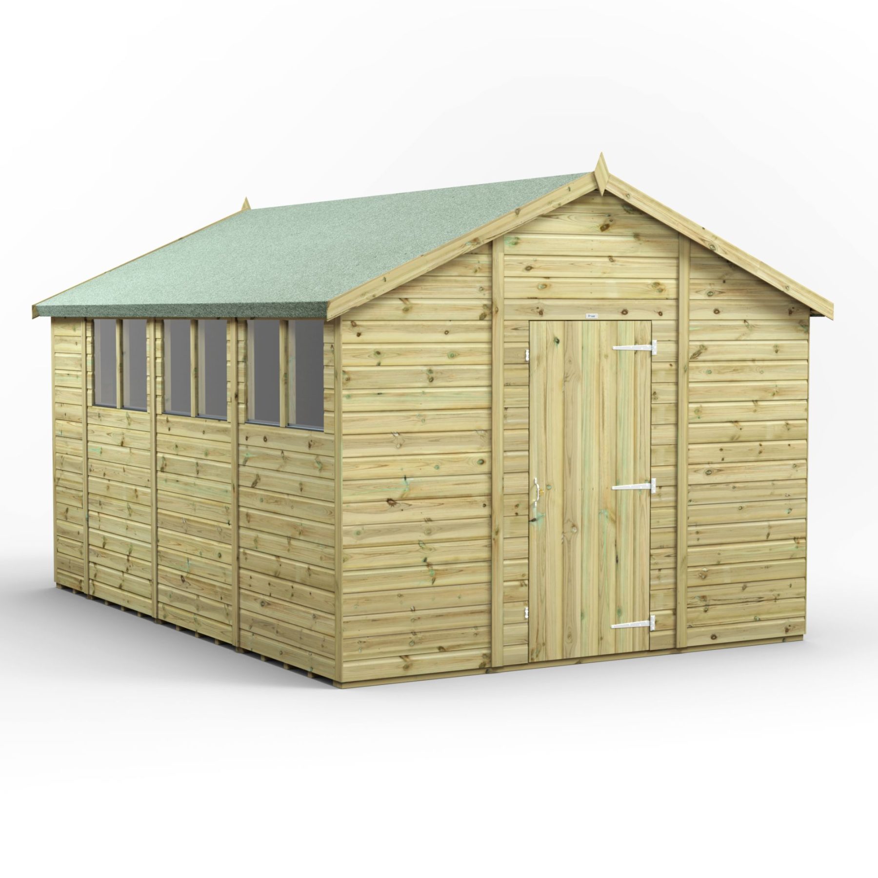 14X10 Premium Apex Shed