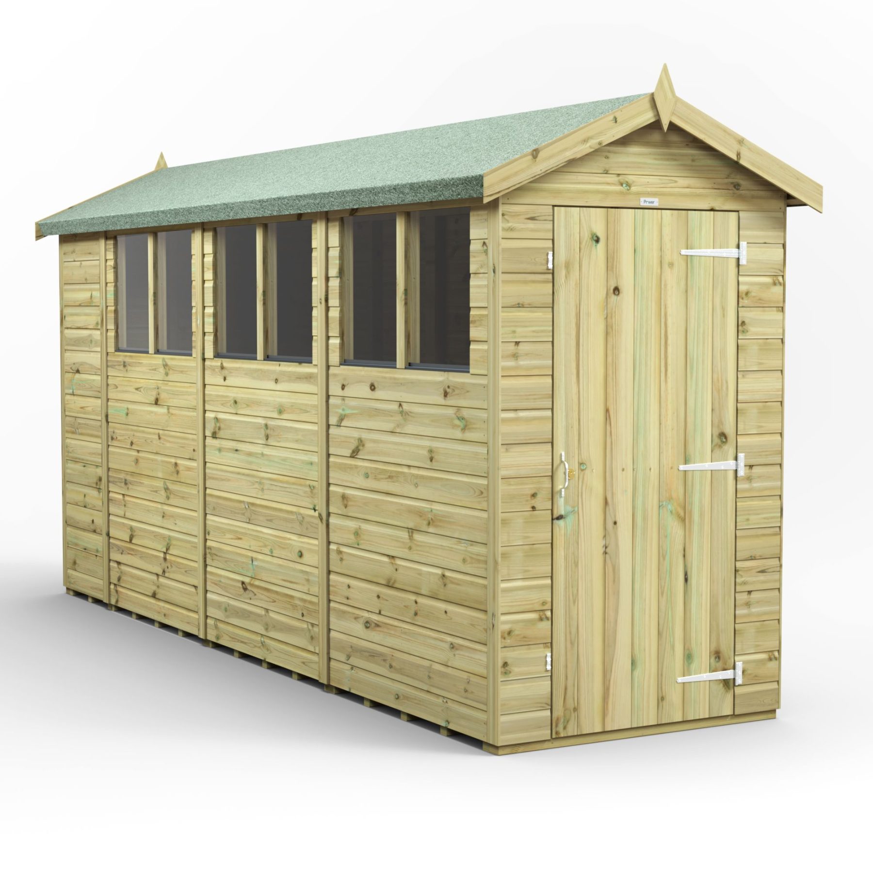 14X4 Premium Apex Shed