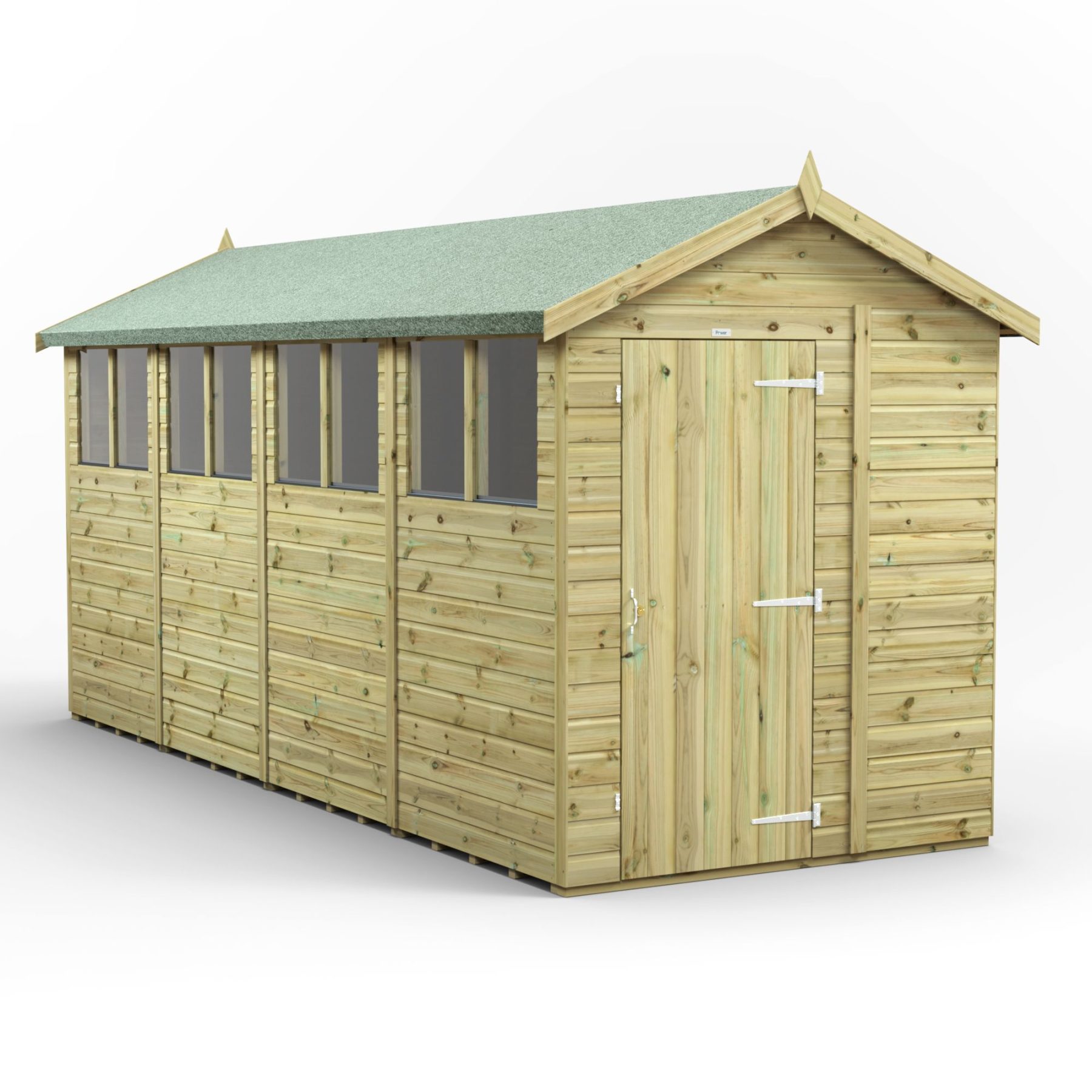 16×6 Premium Apex Shed