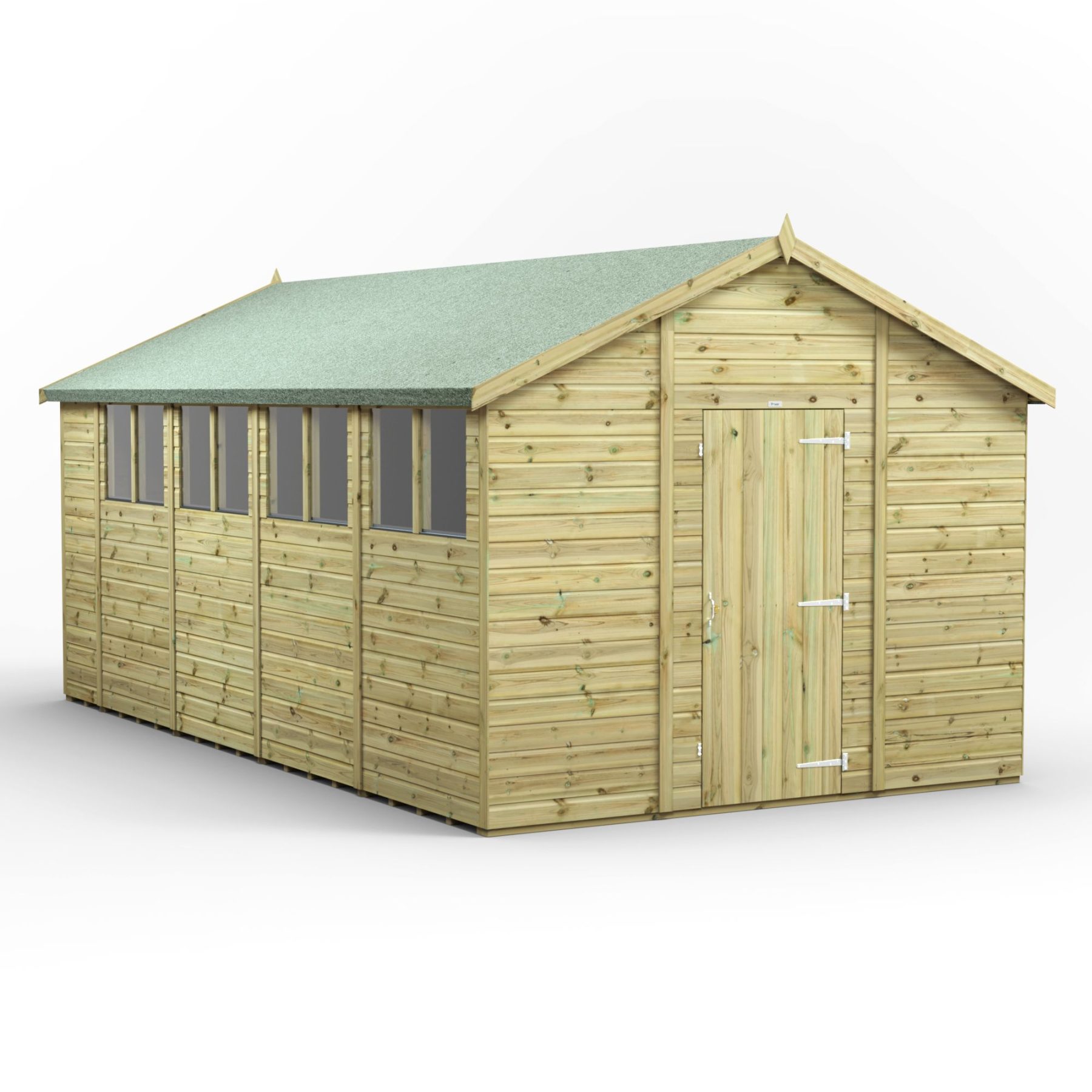 18×10 Premium Apex Shed