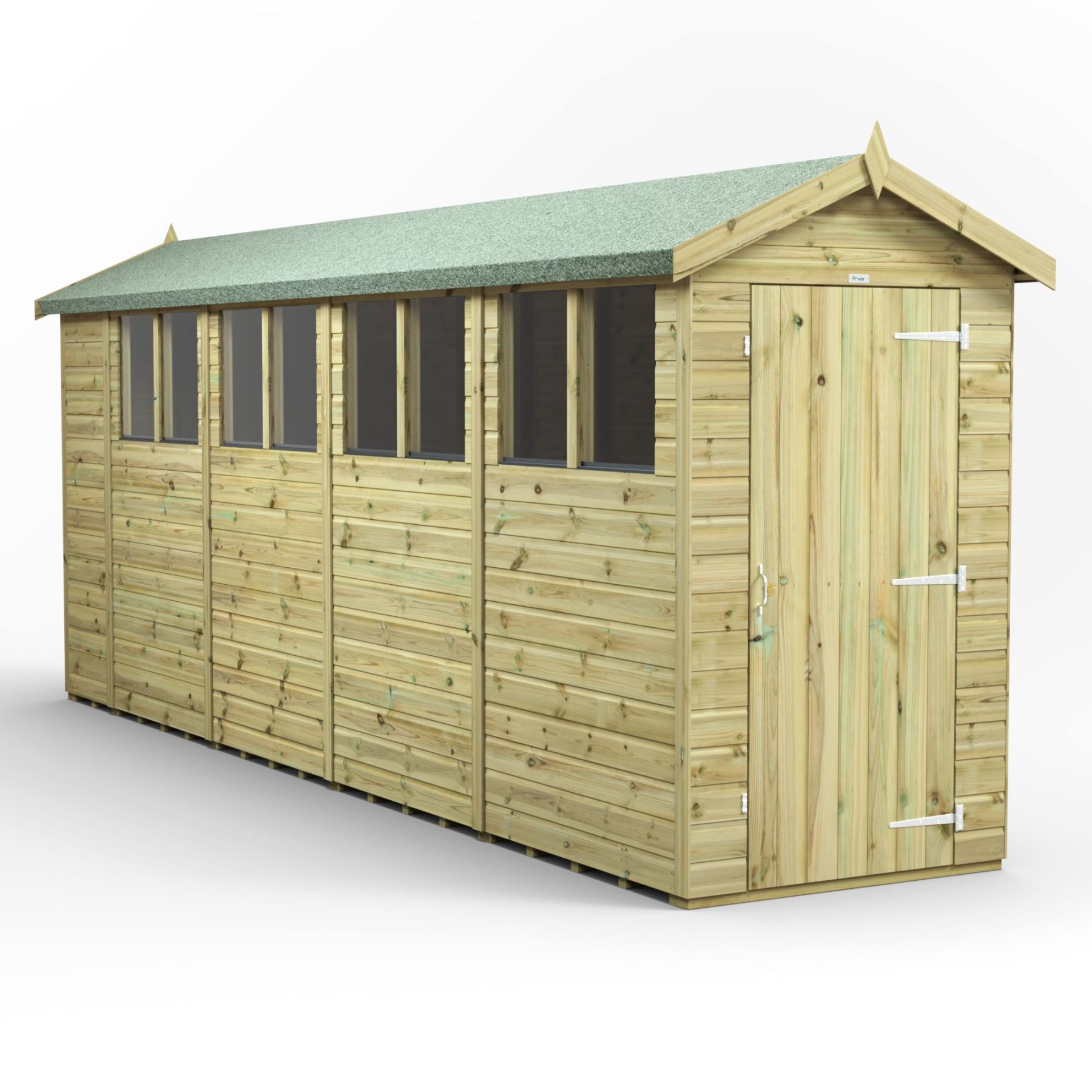 18×4 Premium Apex Shed