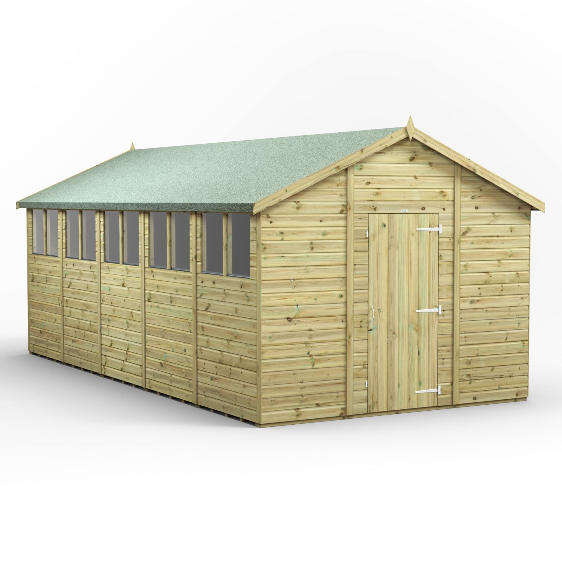20×10 Premium Apex Shed | Spacious, Durable Garden Storage Solution