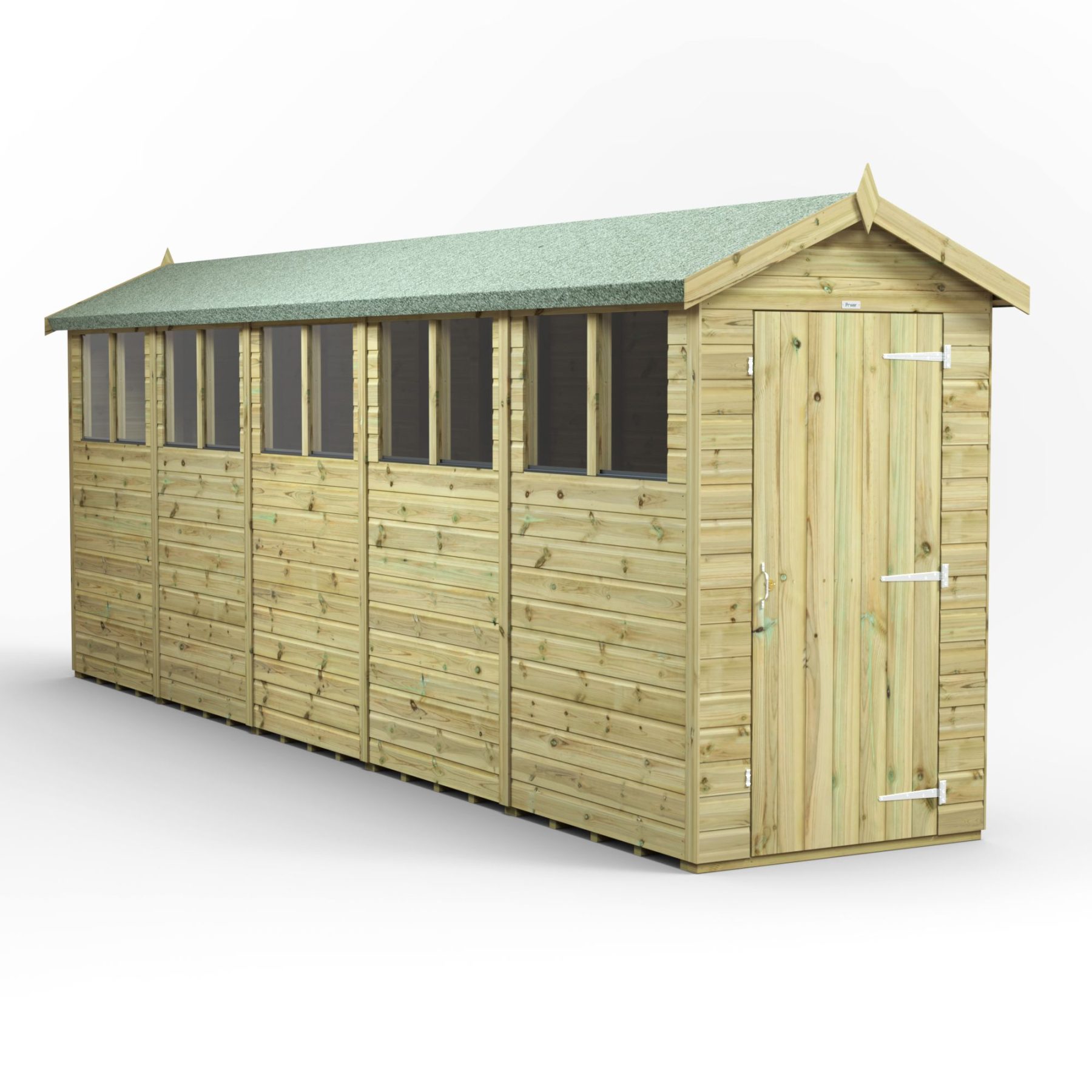 20×4 Premium Apex Shed