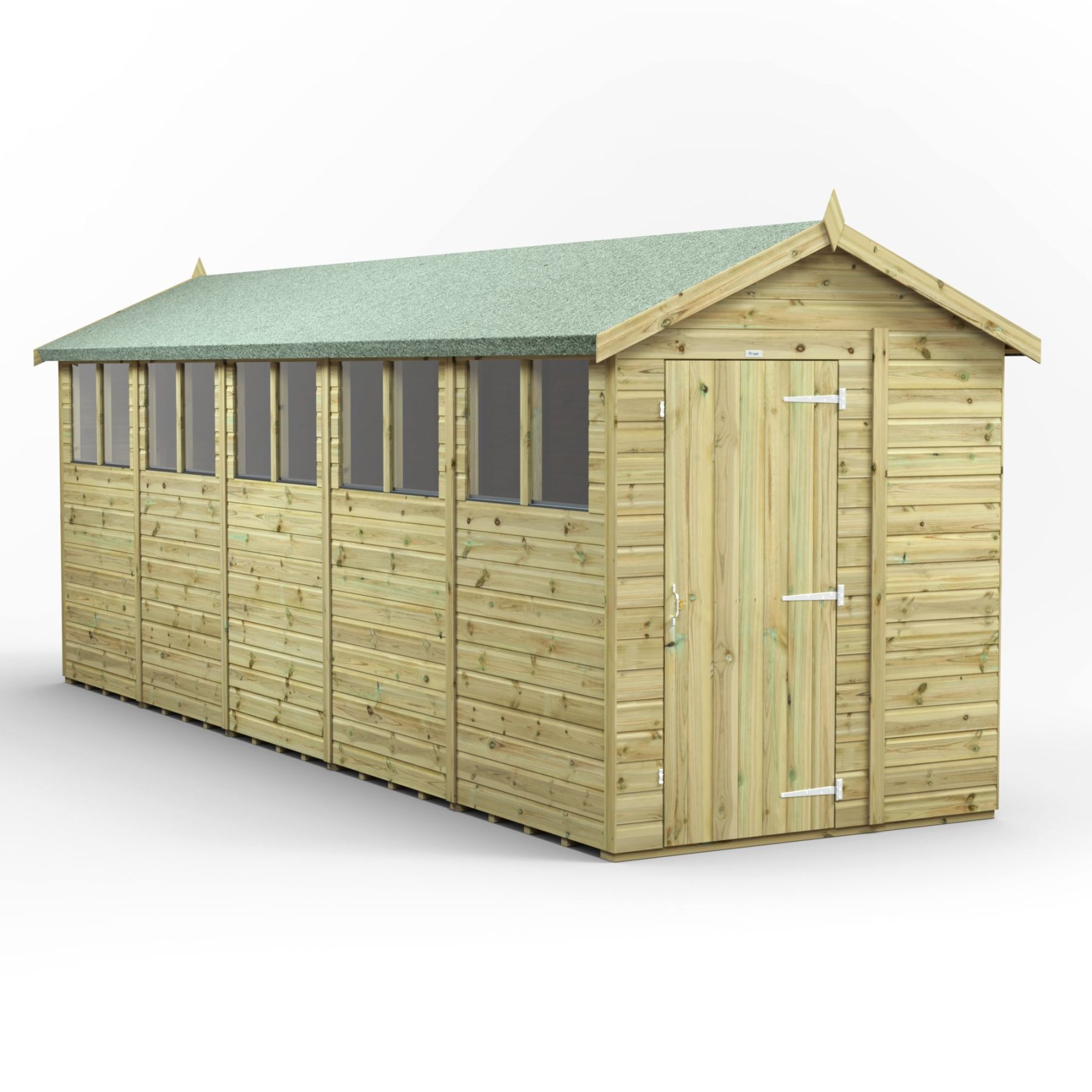 20×6 Premium Apex Shed