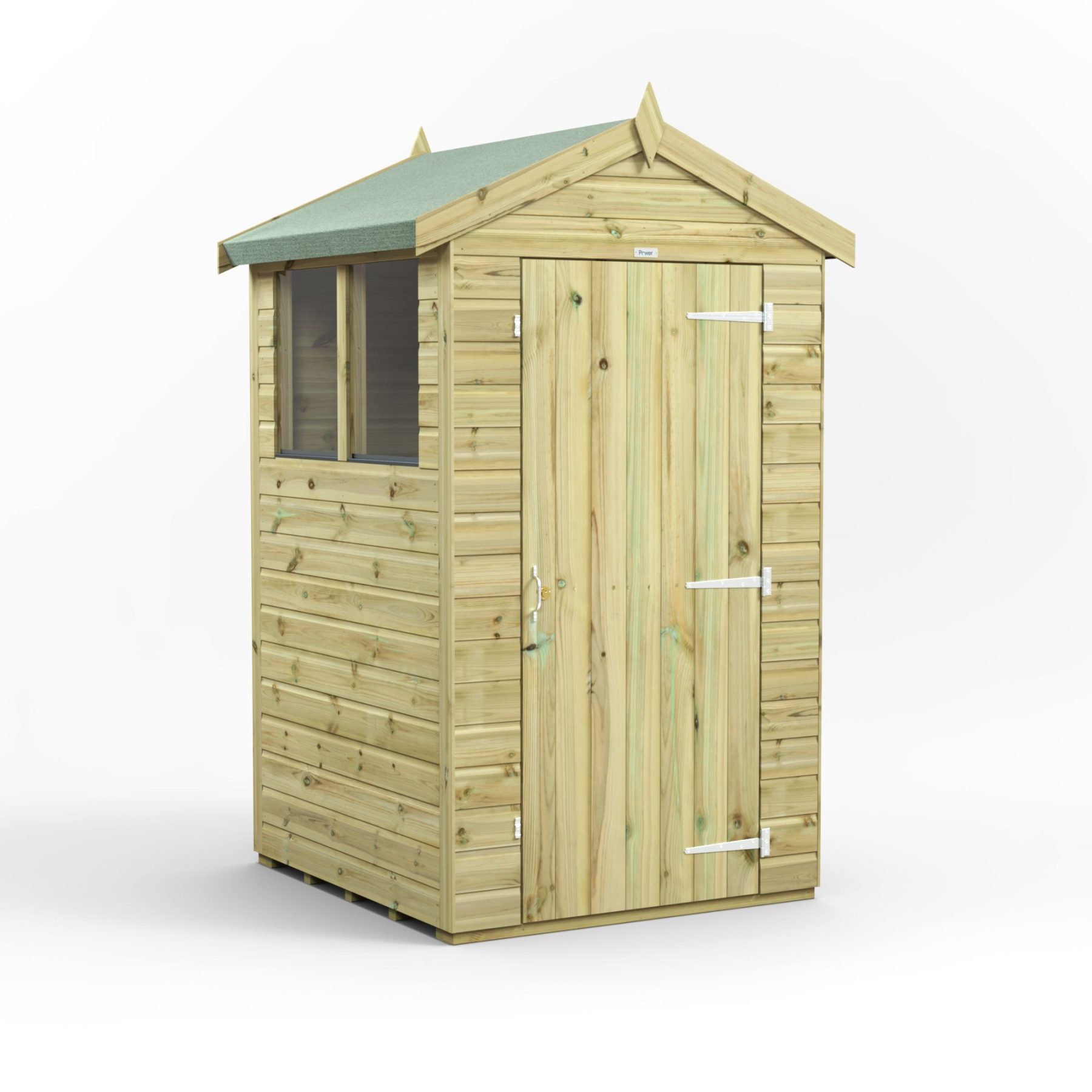 4x4 Premium Apex Shed