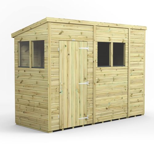 10X4 Premium Pent Shed