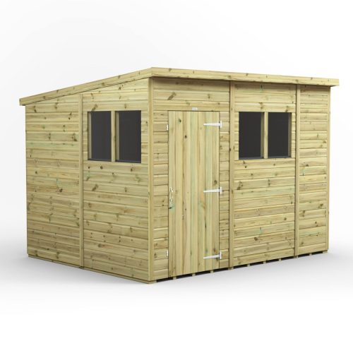 10X8 Premium Pent Shed