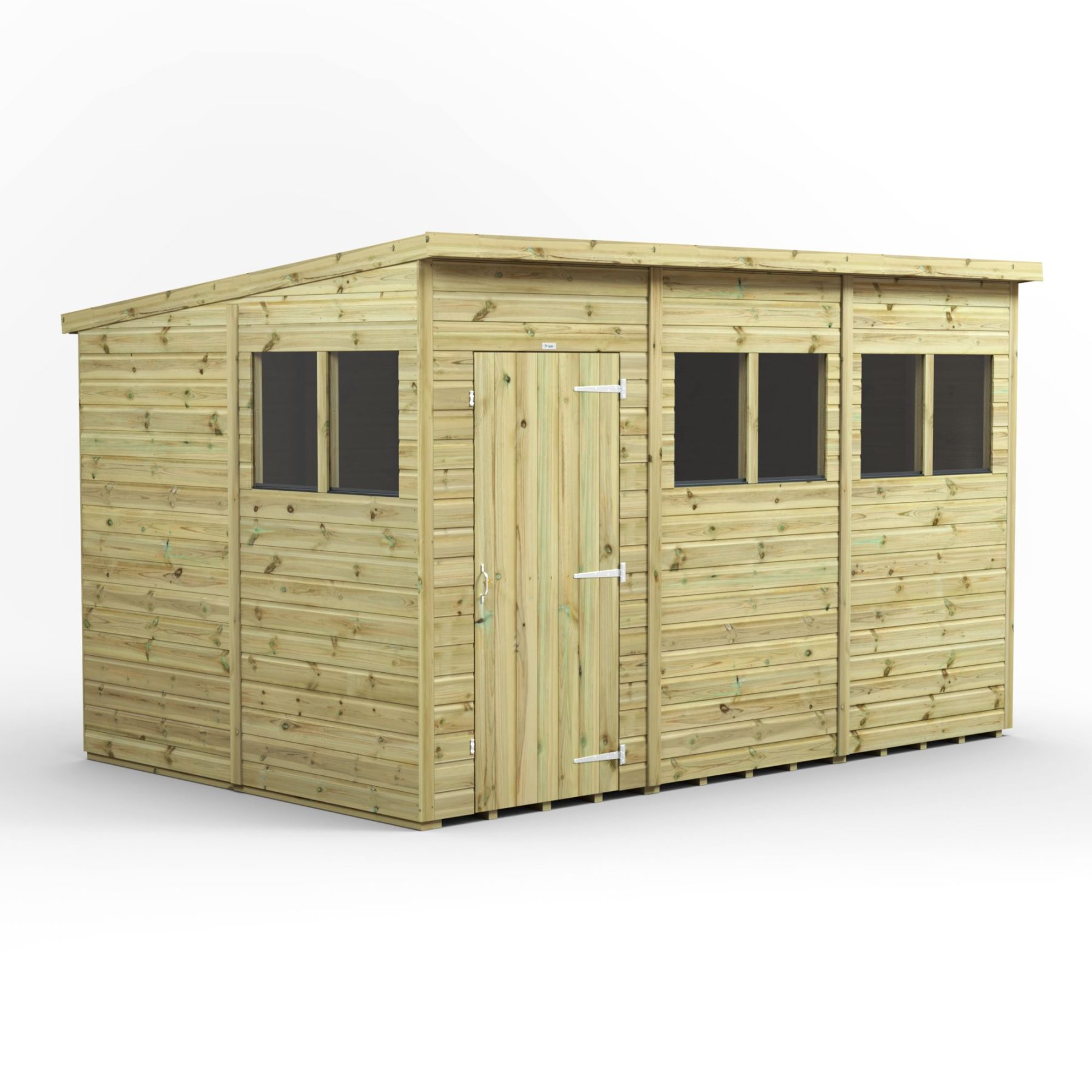 12x8 Premium Pent Shed