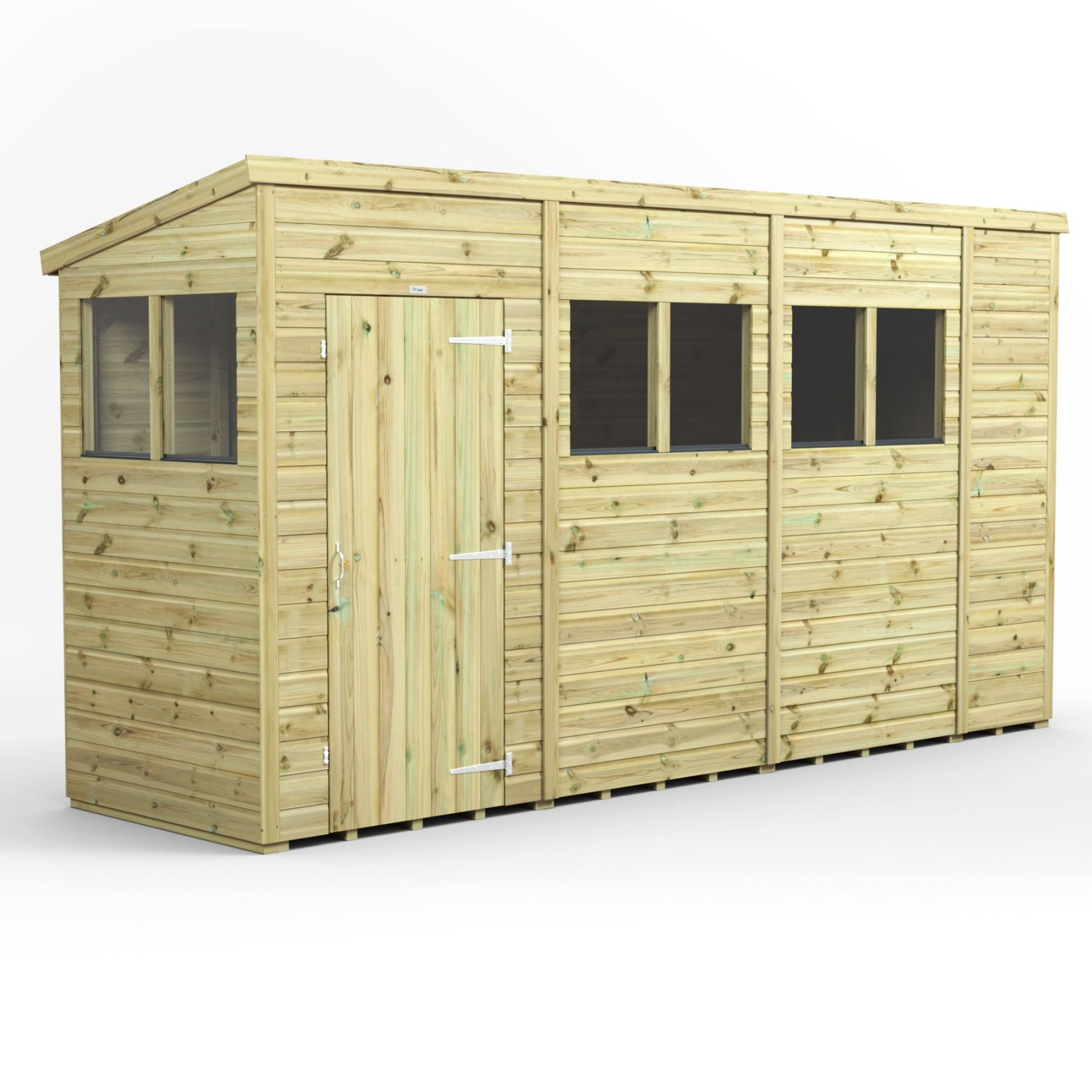 14x4 Premium Pent Shed
