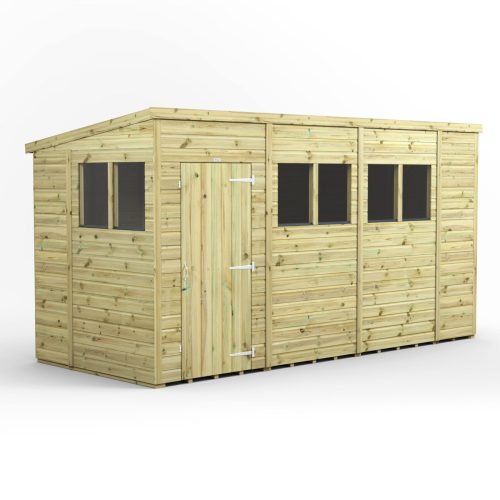 14X6 Premium Pent Shed