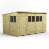 14X8 Premium Pent Shed
