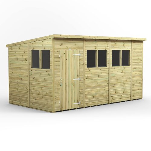 14X8 Premium Pent Shed