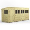 16X6 Premium Pent Shed