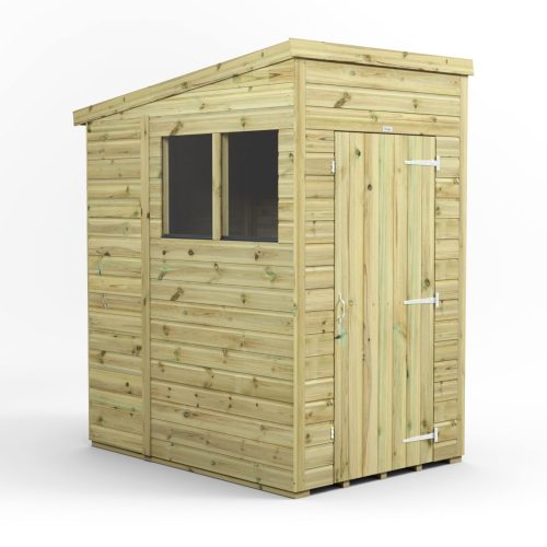 4X6 Premium Pent Shed