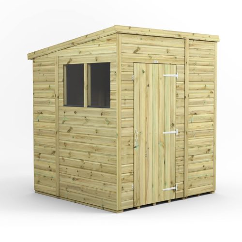 6X6 Premium Pent Shed