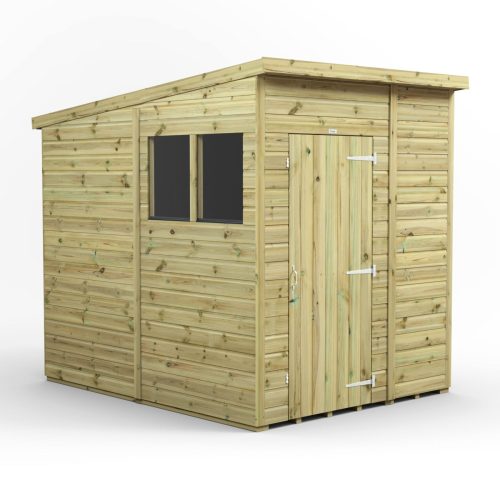 6X8 Premium Pent Shed