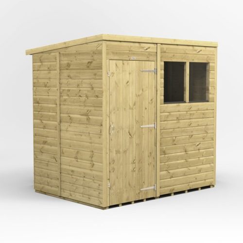 7X5 Premium Pent Shed